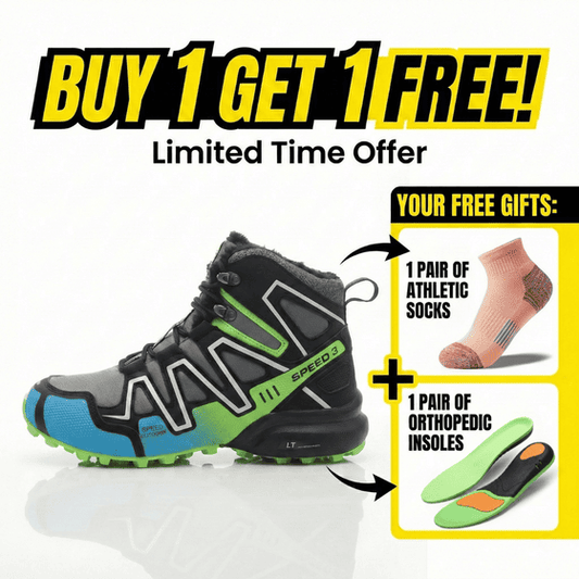 HzN Comfort Trail Winter Boots | Warm, arch-support boots with strong grip