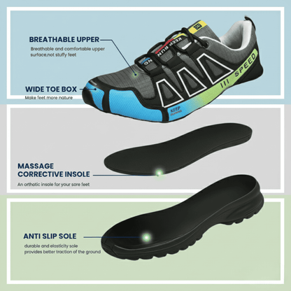 HzN Orthopedic Shoes 2.0 | Lightweight arch-support walking shoes