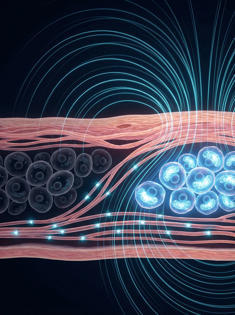PEMF Magnetic Stimulation illustration